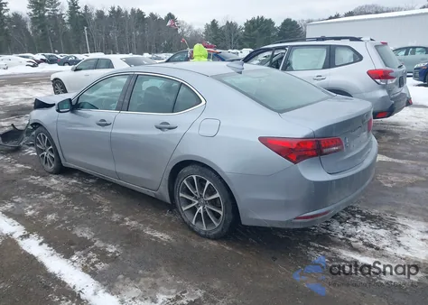 2015 Acura Tlx V6 Tech z USA, uszkodzony, nr VIN 19UUB3F51FA007933